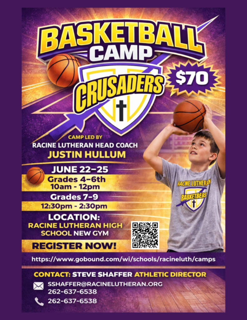 Racine Lutheran High School Boys Bball Summer Camp