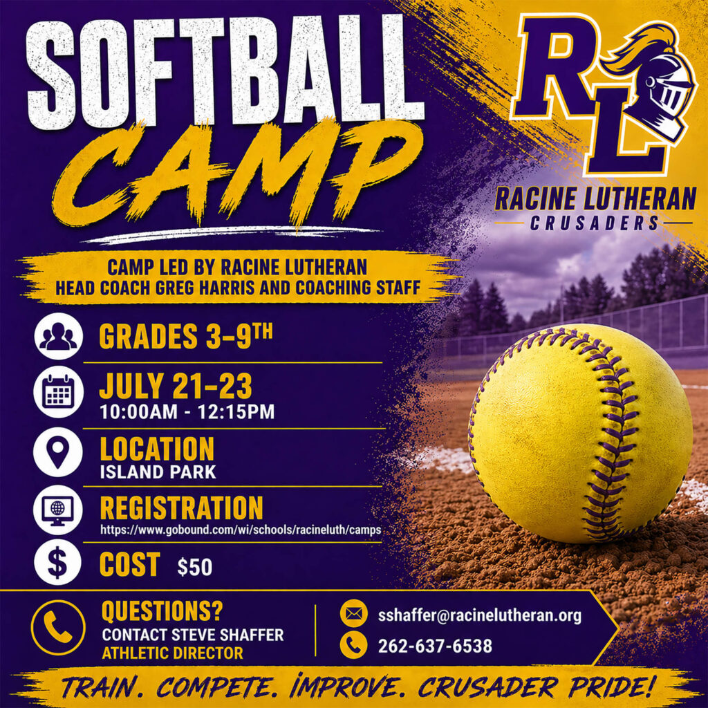 Racine Lutheran High School Softball Camp