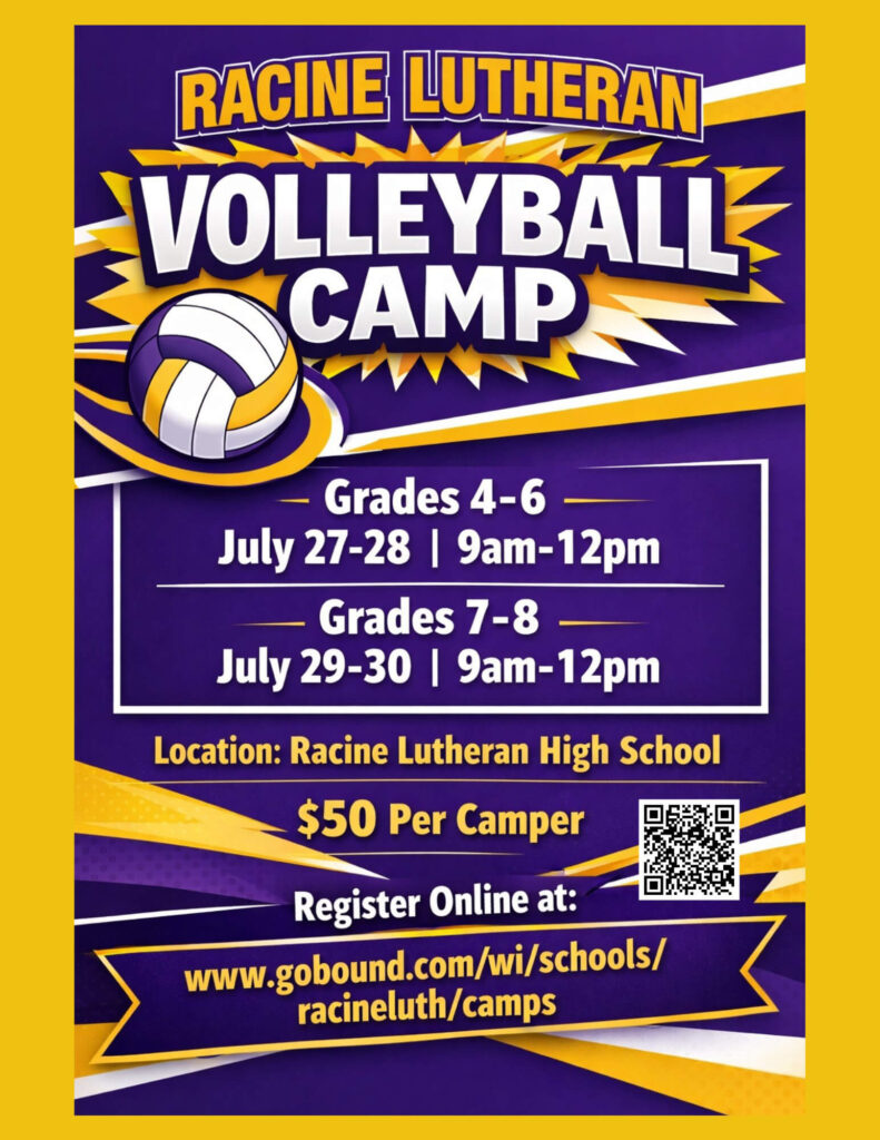 Racine Lutheran High School Volleyball Summer Camp