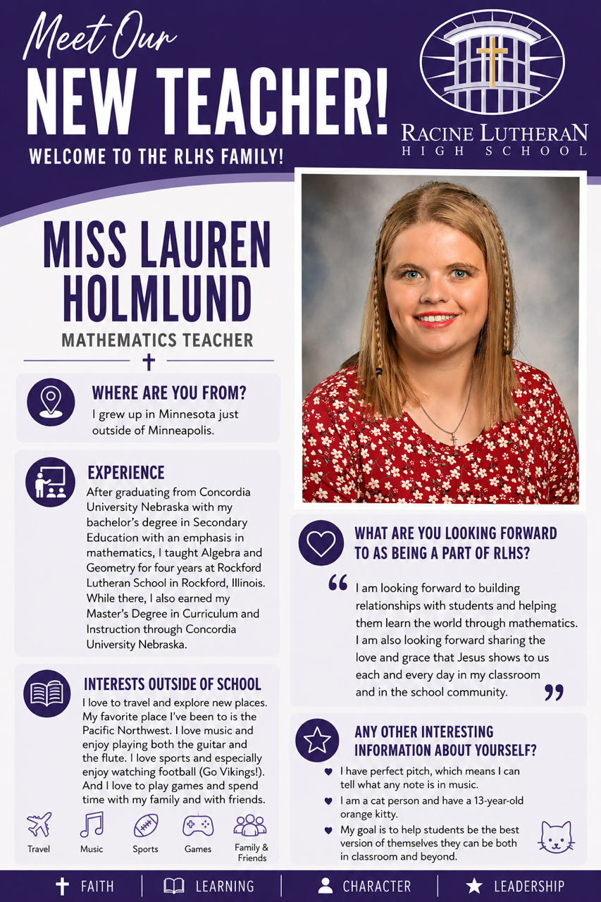 Miss Lauren Holmlund
