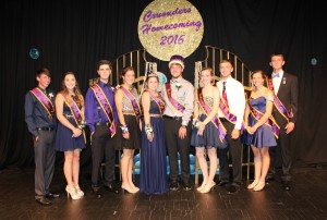 Homecoming Senior Court 2016